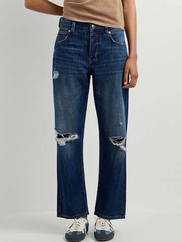 Pepe Jeans Loosefit Jeans in Blauw: voorkant