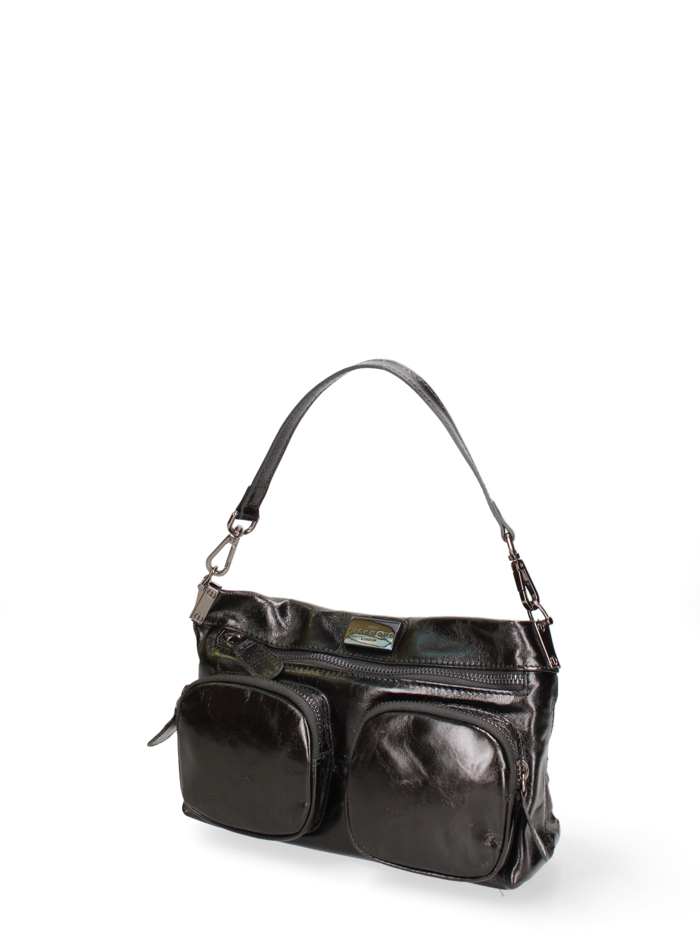 Borsa a spalla di John Richmond in nero