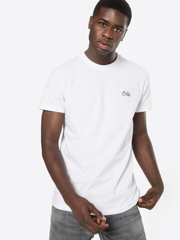 Iriedaily Shirt 'Peaceride' in White: front
