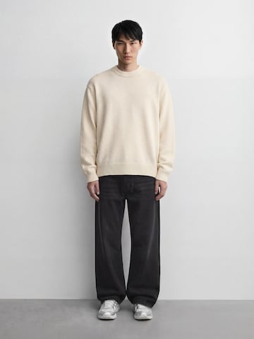 Burocs Pullover 'Knit'‌‌‌‌ in Weiß