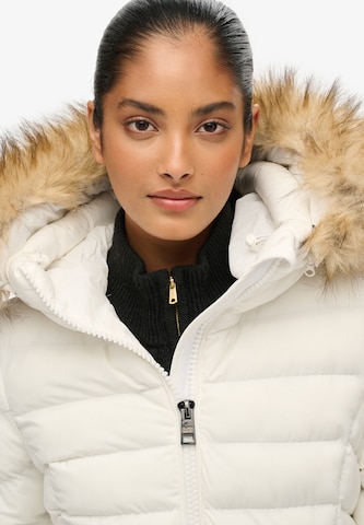 Veste d’hiver 'Fuji' Superdry & Co en blanc