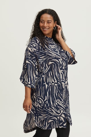 Fransa Tunic in Blue: front