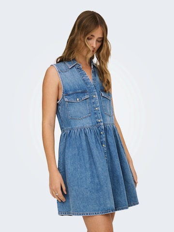 ONLY Kleid 'ONLCYRUS' in Blau: Vorderseite