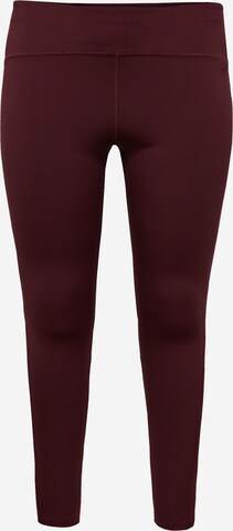 Esprit Sport Curvy Skinny Broek in Rood: voorkant