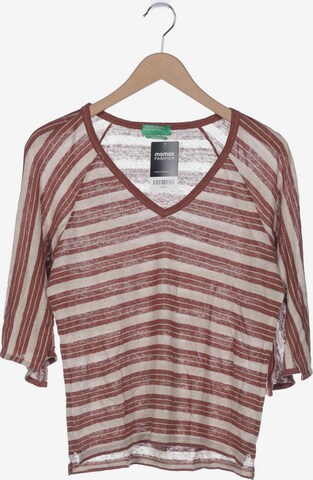 UNITED COLORS OF BENETTON Top & Shirt in M in Brown: front
