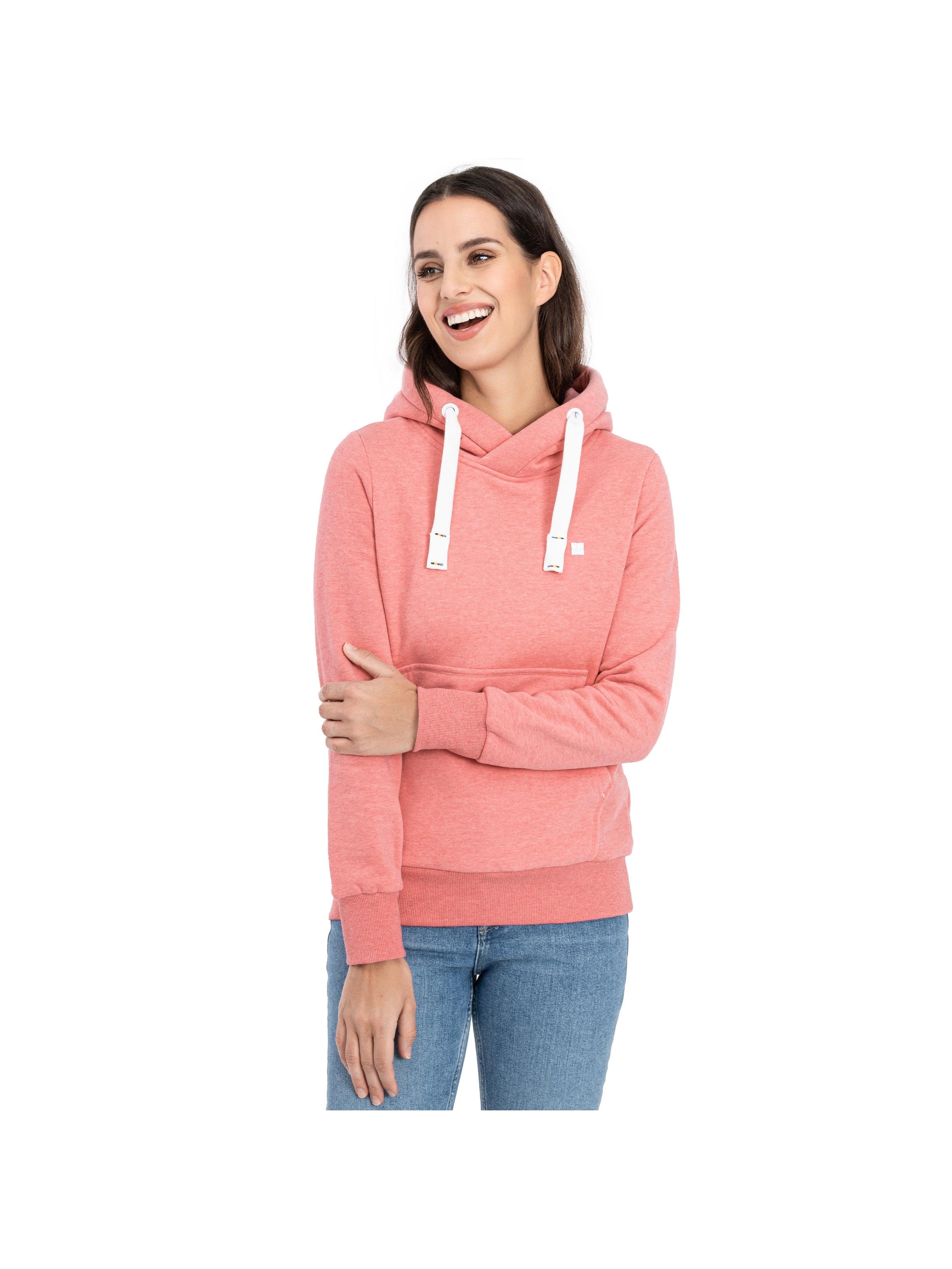 deproc Sweatshirt 'HildaCMYK II WMN' in Pink: front