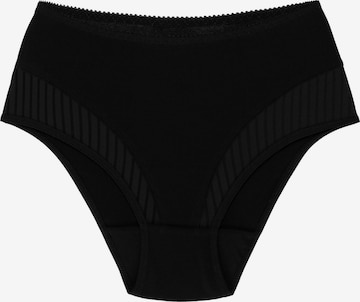 Wolbar Slip 'Eco-QI' in Schwarz: Vorderseite
