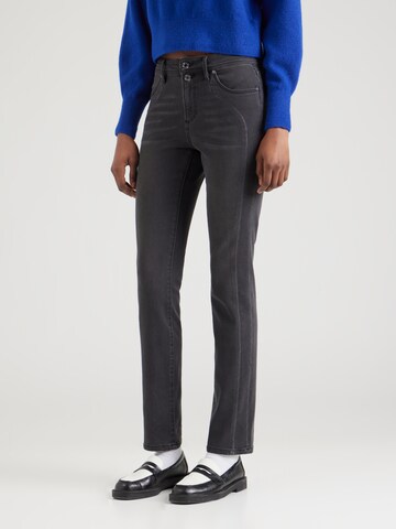 Coupe slim Jean 'Betsy' s.Oliver en gris : devant