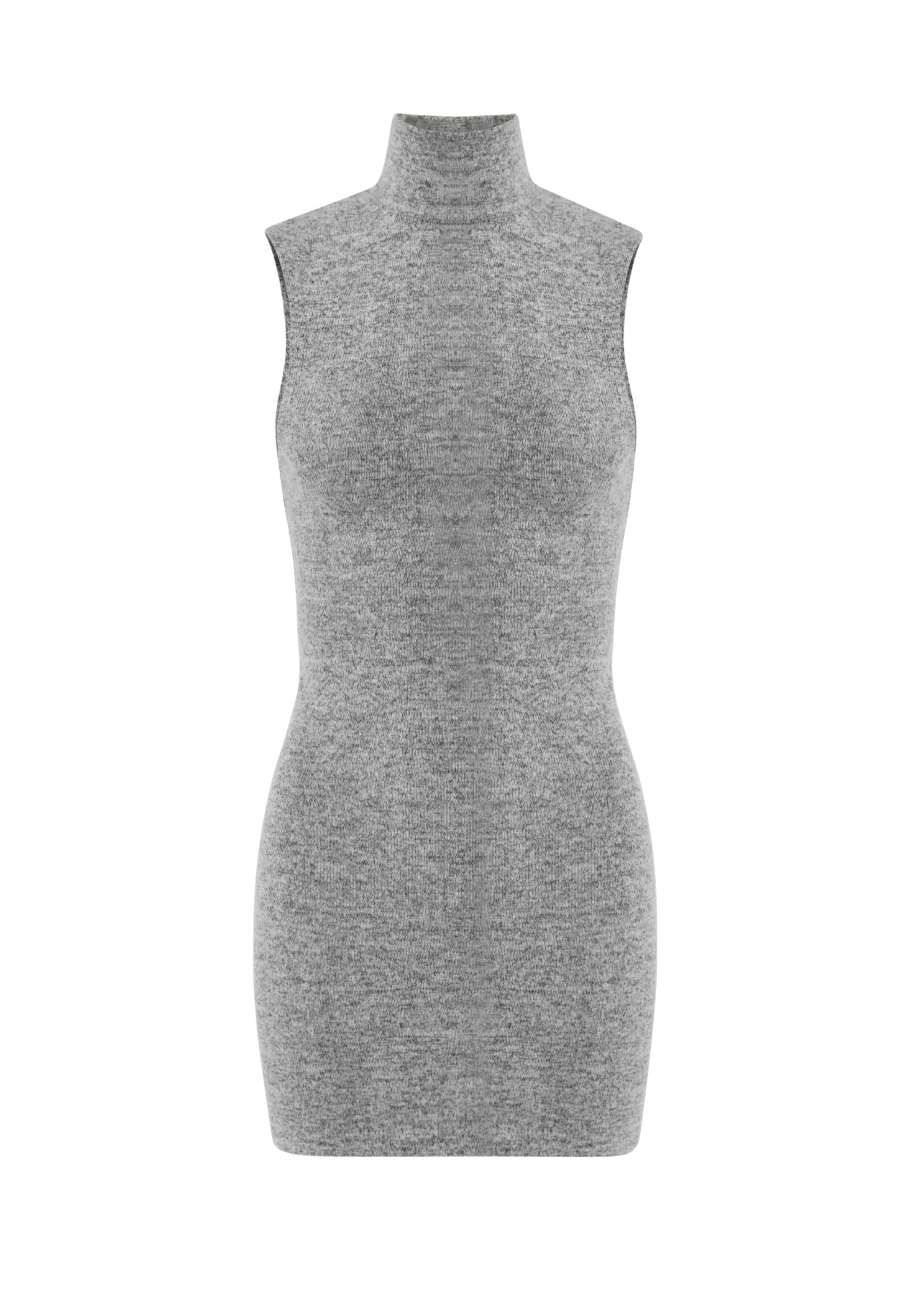 OW Collection Cocktailjurk 'RUE' in Grijs: voorkant