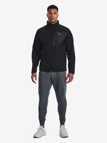 UNDER ARMOUR Athletic Jacket in Black