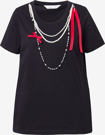 MIAMODA Shirt in Zwart: voorkant