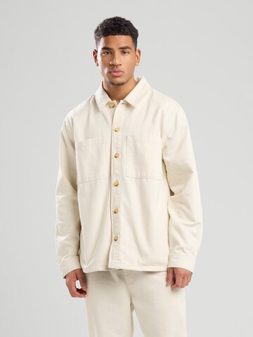 Coupe regular Chemise America Today en beige : devant