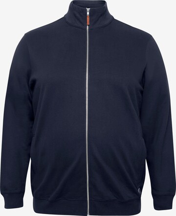 BLEND Zip-Up Hoodie 'Alio' in Blue: front