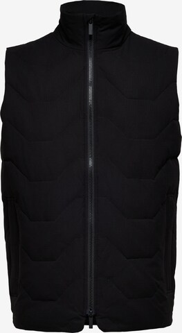 SELECTED HOMME Vest 'Katso' in Black: front