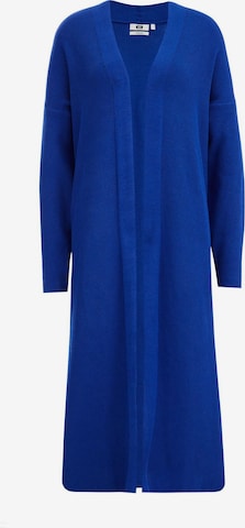 WE Fashion - Casaco de malha em azul: frente