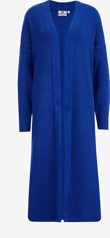 WE Fashion Knit cardigan in Blue: front