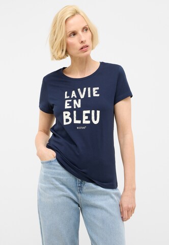 MUSTANG Shirt 'Alma' in Blue