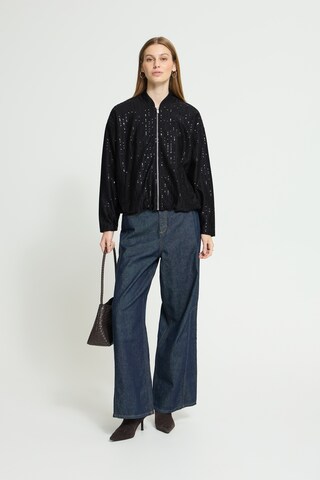Veste mi-saison 'IHKATE' ICHI en noir