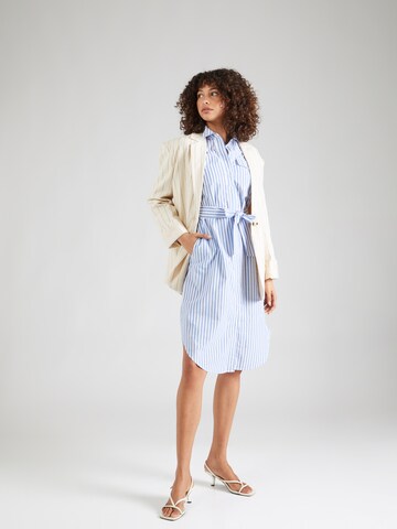 Emily Van Den Bergh Shirt Dress in Blue