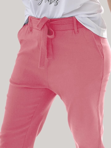 LEAFLETIC Regular Trousers 'Leafletic Women’s Long Length Trousers' in Pink