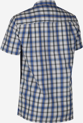 REGATTA Regular fit Athletic Button Up Shirt 'Mindano III' in Blue