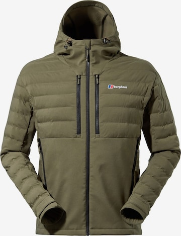 Berghaus Winterjas in Groen: voorkant