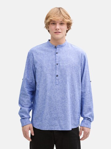 TOM TAILOR DENIM Comfort fit Shirt in Blue: front