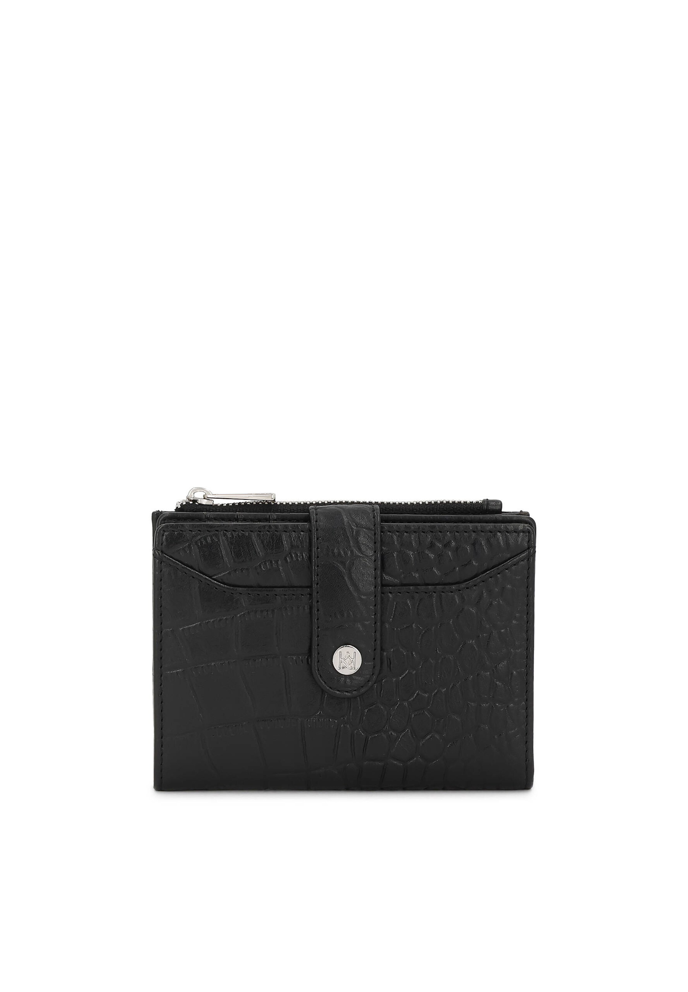 Kazar Wallet in Black: front