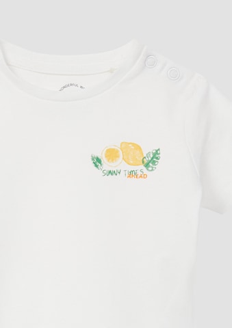 T-Shirt s.Oliver en blanc