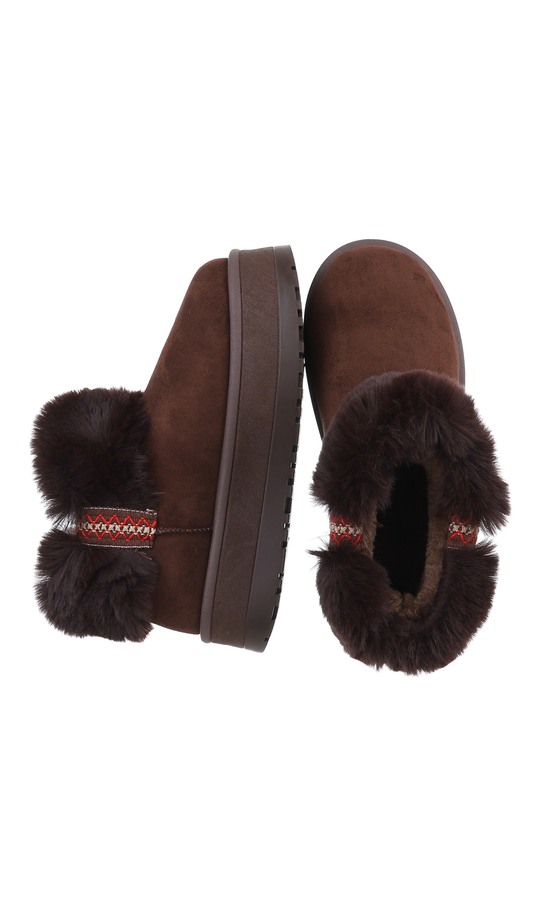 Ital-Design Snow Boots in Brown