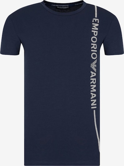 Emporio Armani T-Shirt in dunkelblau / weiß, Produktansicht
