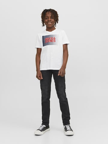 Jack & Jones Junior Slimfit Jeans 'GLENN ORIGINAL MF 073 ' in Zwart