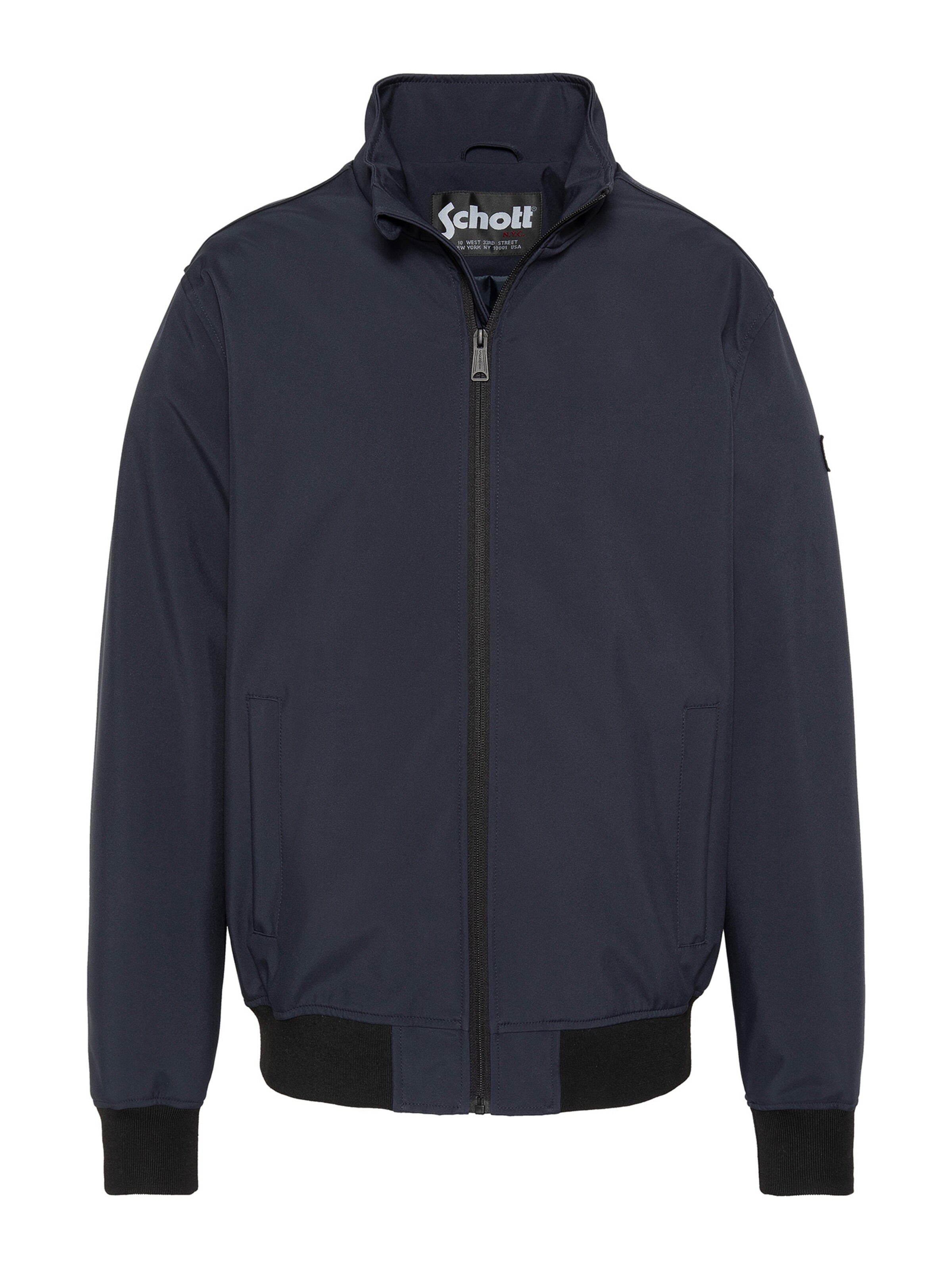 Schott NYC Übergangsjacke‌‌‌‌‌‌‌‌ in L in blau, Produktansicht