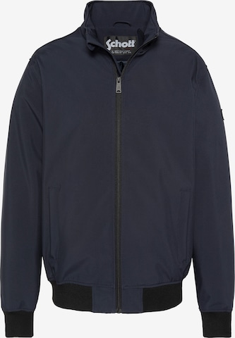Schott NYC Übergangsjacke in Blau: Vorderseite