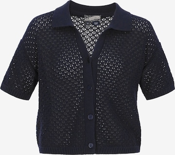 DreiMaster Vintage - Cárdigan en azul: frente