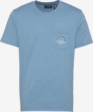 T-Shirt di Dockers in blu: frontale