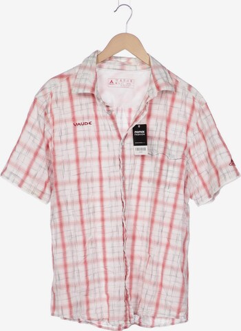 VAUDE Button Up Shirt in XXL in Pink: front