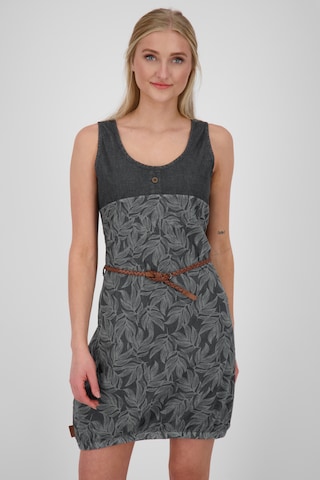 Alife and Kickin Kleid 'DojaAK' in Grau: Vorderseite