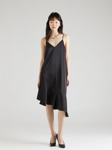 Monki Kleid in Schwarz: Vorderseite
