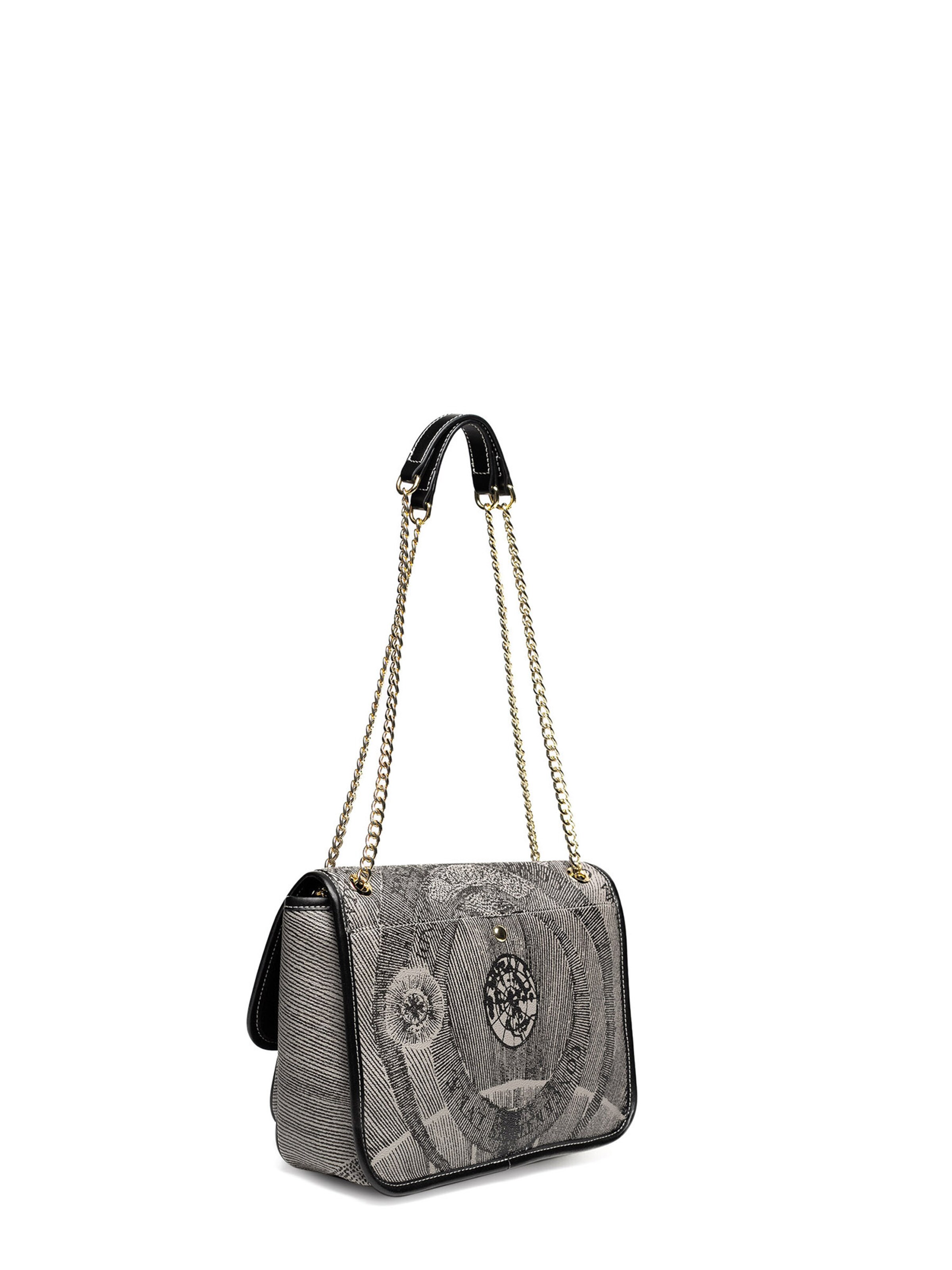 Gattinoni Schultertasche in Grau