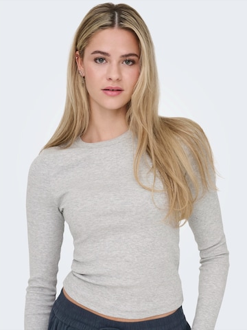 ONLY Shirt 'ONLVAL' in Grey