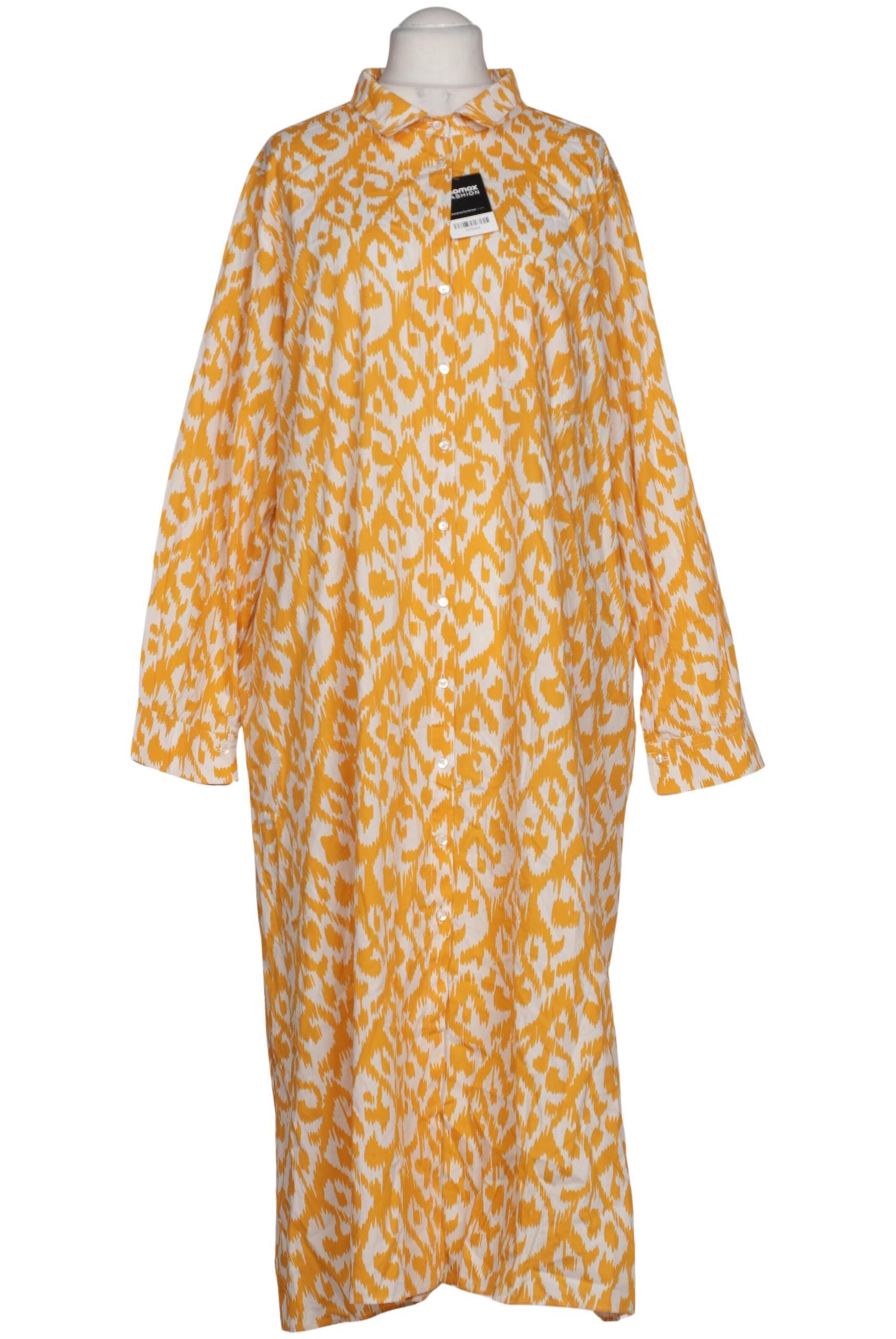 Marina Rinaldi Kleid 6XL in Gelb: Vorderseite