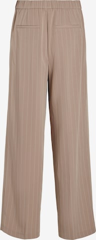 VILA Wide leg Bandplooibroek 'Darka' in Beige