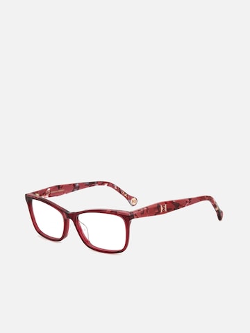 Carolina Herrera Sonnenbrille in Rot: Vorderseite