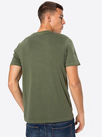 Superdry Ozke Majica | zelena barva