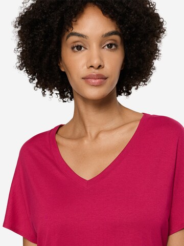 Hanro Nachthemd ' Sleep & Lounge ' in Pink