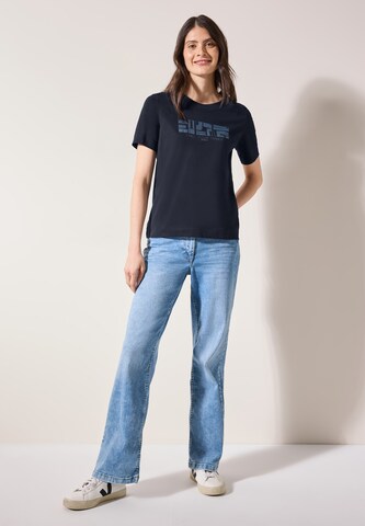 CECIL T-Shirt in Blau