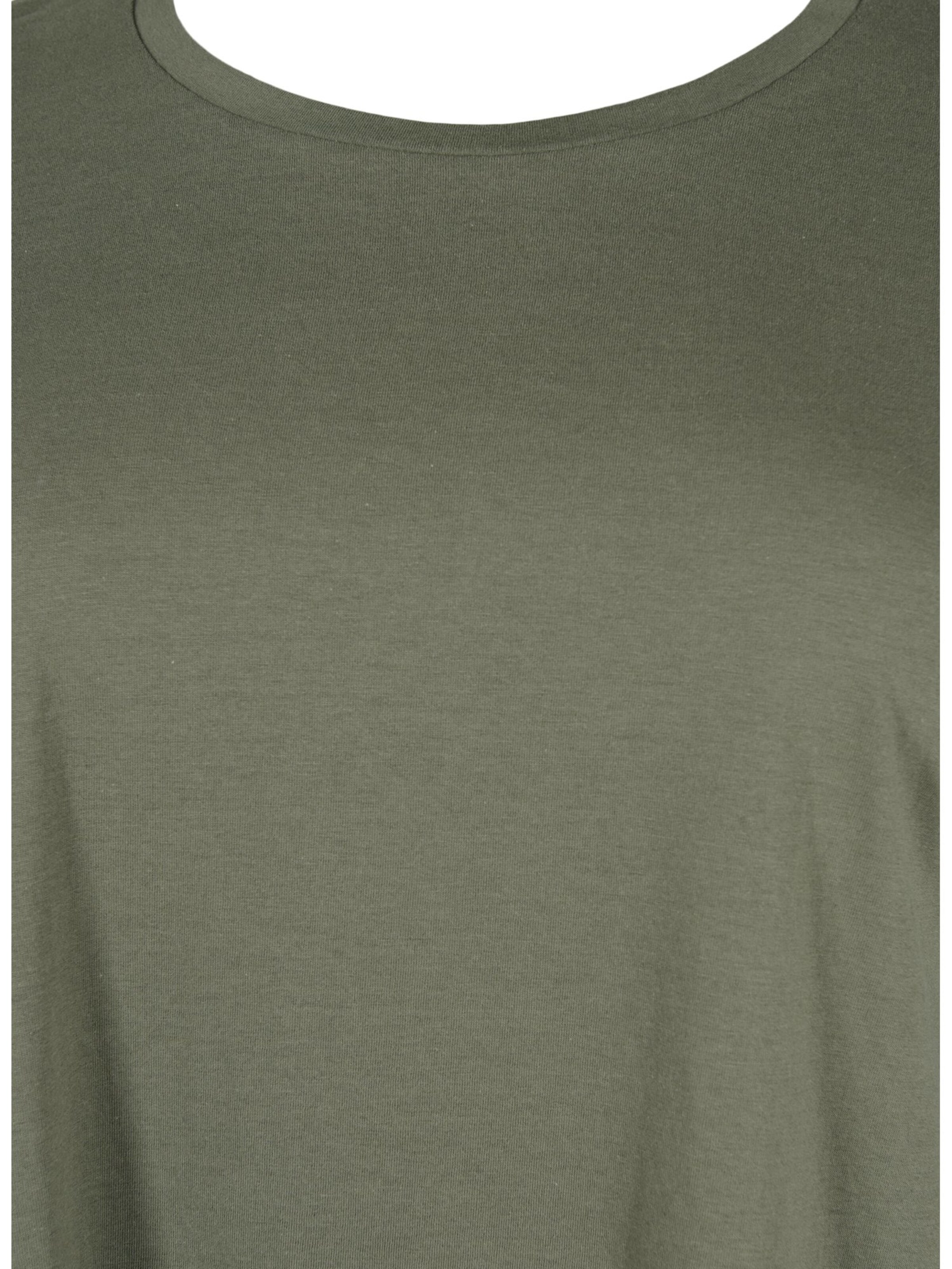 Zizzi Koszulka 'KATJA' w kolorze zielony