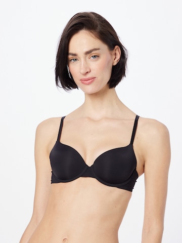 Lindex Push-up Bra 'Lilja Theresia' in Black: front