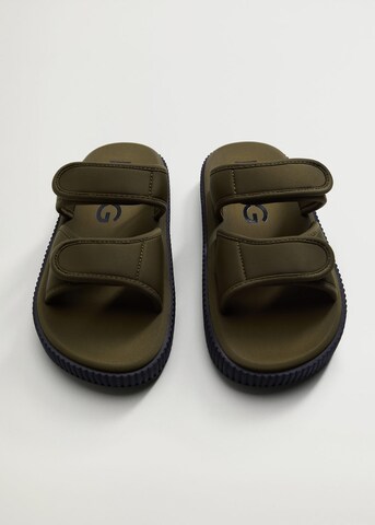 MANGO Sandal 'Eva' i grön